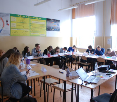 2015 – warsztaty Pozwól sobie na zmiany, I LO Stg Gd.